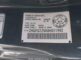 Honda Civic Ex-L 2HGFG129X8H011992 снимка
