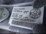 Honda Civic Lx 2HGES16624H924007 снимка