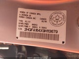 Honda Civic Dx-G 2HGFA164X9H113679 снимка