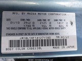 Mazda Mazda3 Gx JM1BL1HF1A1271580 снимка