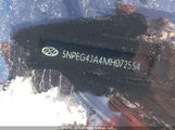 Hyundai Sonata Se 5NPEG4JA4MH072554 снимка