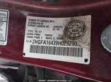 Honda Civic Dx-G 2HGFA16439H023290 снимка