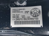 Honda Civic Lx Sr 2HGFG1B62AH002103 снимка