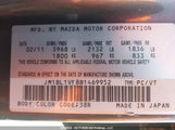 Mazda Mazda3 Gs JM1BL1VF8B1469952 снимка