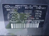 Hyundai Elantra Se/Value/Limited KMHD84LFXHU420169 fotografie