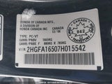 Honda Civic Lx 2HGFA16507H015542 снимка