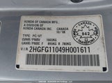 Honda Civic 2HGFG11049H001611 снимка
