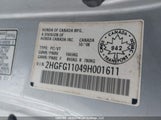 Honda Civic 2HGFG11049H001611 снимка