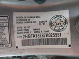 Honda Civic Dx 2HGFA15287H025551 снимка