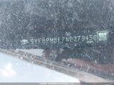 Toyota Corolla 5YFBPMBE7NP279450 photo
