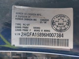 Honda Civic Ex 2HGFA15896H007384 снимка