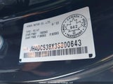 Acura Rsx Premium JH4DC538X3S800643 снимка