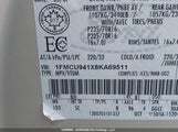 Ford Escape Limited 1FMCU941X8KA69511 снимка