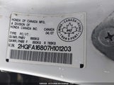 Honda Civic Ex 4Dr 2HGFA16807H101203 снимка