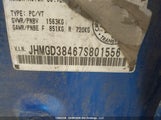 Honda Fit JHMGD38467S801556 снимка
