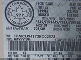 Ford Escape Limited 1FMCU94173KC02573 снимка