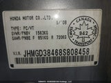 Honda Fit JHMGD38468S808458 снимка