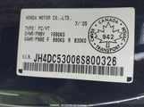 Acura Rsx Type S JH4DC53006S800326 снимка
