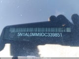 Infiniti Jx35 5N1AL0MM9DC339851 снимка
