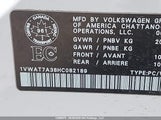 Volkswagen Passat S 1VWAT7A38HC082189 снимка