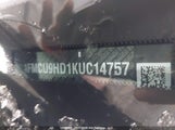 Ford Escape Sel 1FMCU9HD1KUC14757 снимка