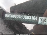 Ford Escape Se 1FMCU9GD7HUD63104 снимка