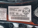 Honda Civic Lx 2HGFA16547H026656 снимка