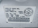 Honda Ridgeline Rtl 2HJYK16517H000208 снимка