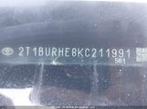 Toyota Corolla L/Le/Xle/Se/Xse 2T1BURHE8KC211991 снимка