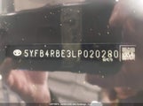 Toyota Corolla Se/Xse 5YFB4RBE3LP020280 снимка
