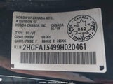 Honda Civic Dx-G 2HGFA15499H020461 снимка
