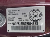 Honda Civic Dx 2HGES16152H914928 снимка