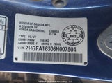 Honda Civic Dx Vp 2HGFA16306H007504 снимка