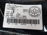 Honda Civic Touring 2HGFC1F97HH105723 снимка