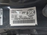 Honda Civic 2HGFA1F45AH028253 снимка