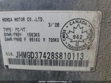 Honda Fit JHMGD37428S810113 снимка