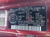 Kia Sorento 5XYPHDA50HG316691 снимка