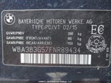 BMW 328I xDrive WBA3B3G57FNR89434 снимка