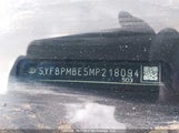 Toyota Corolla Le 5YFBPMBE5MP218094 снимка