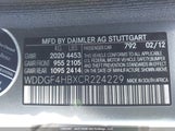 Mercedes-Benz C 250 WDDGF4HBXCR224229 снимка