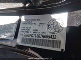 Honda Civic Lx 2HGFG11607H005432 снимка