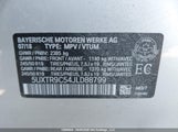 BMW X3 xDrivem40I 5UXTR9C54JLD88799 снимка