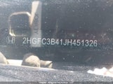 Honda Civic 2HGFC3B41JH451326 снимка