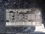 BMW X3 xDrive30I 5UXTR9C56JLC77932 снимка
