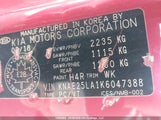 Kia Stinger Gt-Line KNAE25LA1K6047388 снимка