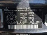 Kia Optima Ex/Ex+ 5XXGU4L39LG404577 снимка
