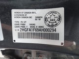 Honda Civic Lx-S 2HGFA1F69AH000294 снимка