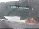Honda Civic Lx 2HGFE2F20NH108932 снимка