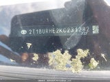 Toyota Corolla Le 2T1BURHE2KC231282 снимка