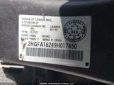 Honda Civic Dx 2HGFA16249H017450 снимка